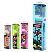 Dentalclean romero brito escova+fio+gel dental cor aleatório