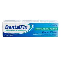 Dentalfix creme adesivo 20g sabor menta