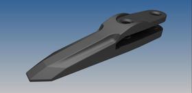 Dente Cat 8j4691 Fundido Em Aço Especial Ligado Unica