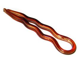 Dente Duplo 9,0 x 2,0 cm Tartaruga De Acetato Dente Duplo 9,0 x 2,0 cm Tartaruga De Acetato