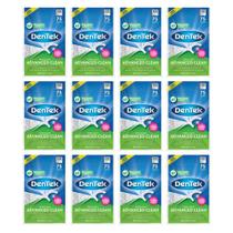 DenTek Advanced Clean Palitos de Fio Dental Tripla Limpeza, Sabor Enxaguante Bucal, Fios Dentais para Remoção de Placa, Fio Resistente que Não Arrebenta nem Desfia, Cuidados Bucais, 75 Unidades (Pacote com 12) DenTek Advanced Clean Palitos de Fio Dental Tripla Limpeza, Sabor Enxaguante Bucal, Fios Dentais para Remoção de Placa, Fio Resistente que Não Arrebenta nem Desfia, Cuidados Bucais, 75 Unidades (Pacote com 12)