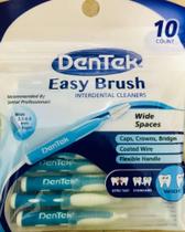 Dentek Interdental Easy Brush Espaços Maiores 10 Unid