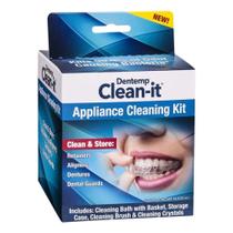 Dentemp Kit Solução Limpeza P/ Aparelho/Retentores/Dentadura Dentemp Kit Solução Limpeza P/ Aparelho/Retentores/Dentadura