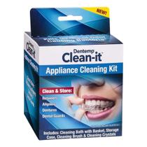 Dentemp Kit Solução Limpeza Para Aparelho/Retentores/Dentadura