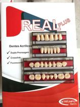 Dentes Boca Completa P Provisório Prótese Resina - A25/32m - 66 - REAL PLUS