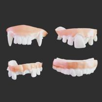 Dentes Dentaduras Engraçadas Divertidas Variadas kit 4 und - Magic Center