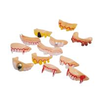 Dentes Falsos De Halloween, Dentes Frontais Engraçados Para Decoração Em Apresentações De Palco,
