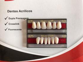 Dentes Resina Avulsos Postiços Provisórios - A25 Superior E Inf Dentes Resina Avulsos Postiços Provisórios - A25 Superior E Inf