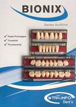 Dentes Resina Bionix 2 Boca Completa Para Prótese Dentária