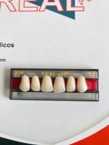 Dentes Resina Restauração Postiços Provisórios A25 Superior Dentes Resina Restauração Postiços Provisórios A25 Superior