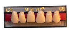 Dentes Resina Superior A26 Real Plus COR 66