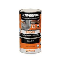Denverpoxi 1kg Adesivo estrutural base epóxi - Denver Impermeabilizantes, Industria E C