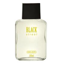 Deo Colônia Black Street Delion Perfume 100ml Pele Perfumada
