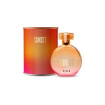 Deo Colônia Ciclo Sunset Lata 100ml Perfume Feminino Cítrico Frutado Sensual