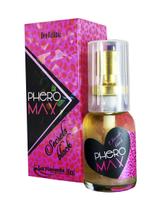 Deo Colônia com Feromônio Feminino - Phero Max Secrets Black