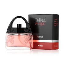 Deo Colônia Delikad Muse Glam 40ml Perfume com frasco formato de bolsa clutch - MUSE GLAM Deo Colônia Delikad Muse Glam 40ml Perfume com frasco formato de bolsa clutch - MUSE GLAM