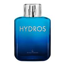 Deo Colônia Hydros Tradicional 100ml Água De Cheiro fragrância Fougére para homens esportistas, cheiro fresco e marcante