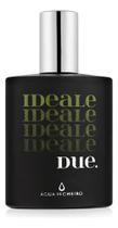 Deo colônia ideale due água de cheiro 100ml fragrância suave refrescante perfume unissex