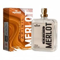 Deo colônia masculina merlot 100ml apinil cosmeticos Deo colônia masculina merlot 100ml apinil cosmeticos