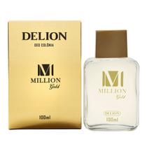 Deo Colônia Million Gold Delion Masculino 100ml Pele Perfumada