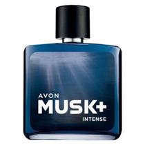 deo colônia musk intense 75ml - avon