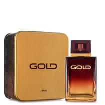 Deo Colônia Perfume Masculino IMan Gold Ciclo Lata 100ml