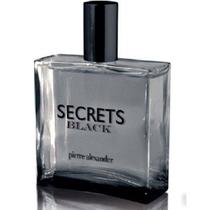 Deo Colônia Secrets Black Pierre Alexander 100Ml