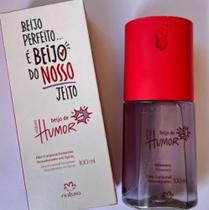 Deo Corporal Beijo de Humor 100ml Body Spray Feminino Perfumado Natura
