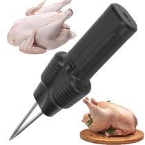 Depenador Eletrico Aves Galinha Galo Remove Penas Peru Usb Recarregavel Silencioso Cozinha Galinheiro Fazenda Restaurante