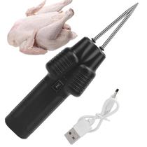 Depenador Eletrico Removedor de Penas Galinha Frango Pato Peru Ganso Aves Eficiente Bateria Recarregavel USB Cozinha Restaurante Fazenda Cabo Egonomic