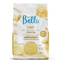 Depil Bella Cera Depilatória Confete Chocolate Branco 1kg