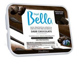 Depil Bella Cera Depilatória Quente Dark Chocolate 250g