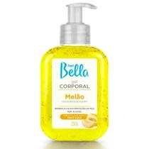Depil Bella Gel Hidratante Corporal Melão com Extrato de Alecim Refresca Alivia Irritações de Pele Desodorante 250g