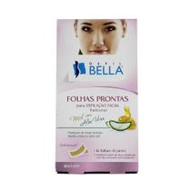 Depil Bella Mel Folhas Prontas Facial C/16