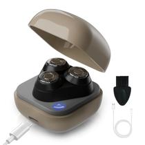 Depilação facial Youbella 3D Floating Blade Rotary Razor Depilação facial Youbella 3D Floating Blade Rotary Razor