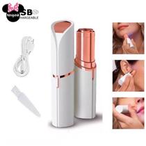 Depilador Batom Portátil Facial Buço Rosto Aparador Pelos USB SE01 Depilador Batom Portátil Facial Buço Rosto Aparador Pelos USB SE01