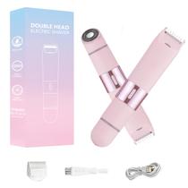 Depilador Bikini Zjyufy 2 em 1 Elétrico, Uso Seco e Molhado, USB Depilador Bikini Zjyufy 2 em 1 Elétrico, Uso Seco e Molhado, USB