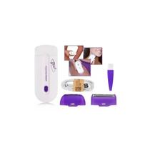 Depilador de cabelo Sim, sensor laser USB, bateria recarregável