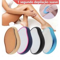 Depilador De Cristal Indolor reutilizável Feminino Conveniente E Suave , Dispositivo De Remoção De Pelos - SHOP ALTERNATIVO Depilador De Cristal Indolor reutilizável Feminino Conveniente E Suave , Dispositivo De Remoção De Pelos - SHOP ALTERNATIVO