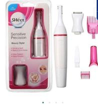 Depilador de Pelos elétrico Sweet + Aparelho Limpeza Facial Massageador