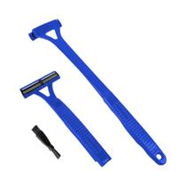 Depilador De Segurança Com Cabo Longo, Aparador De Cabelo, Lâmina Para Corpo E Pernas, Ferramenta De