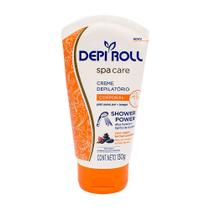 Depilador DepiRoll Spa Care para Banho Cera Creme para Pernas, Braços, Axilas e Virilha com 130g