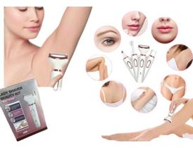 Depilador Eletrico Aparador Perna Buço Braço Cor Branco 110v/220v