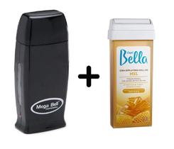 Depilador Elétrico Depilação Mega Bell + 1 Cera Depil Bella Depilador Elétrico Depilação Mega Bell + 1 Cera Depil Bella