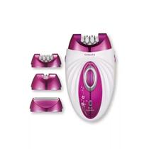 Depilador Elétrico Feminino 3 em 1 Corpo, Rosto e Axilas