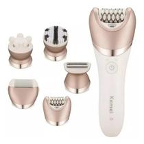 Depilador Elétrico Feminino 5 Em 1 Recarregável - Kemei 8001