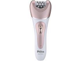 Depilador Elétrico Philco Aqua Deluxe PDP01R - Seco e Molhado 2 Velocidades com Capa Massageadora