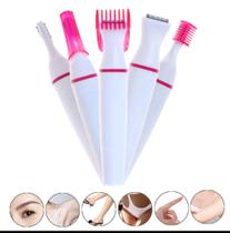 Depilador Facial Íntimo Elétrico Máquina de Depilação Corpo