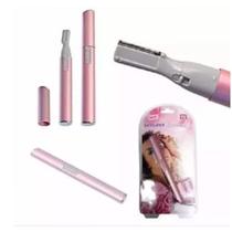 Depilador Feminino Portatil Aparador De Pelos Facial Para Rosto E Corpo, Axilas, Pernas E Virilha CANETA ROSA Depilador Feminino Portatil Aparador De Pelos Facial Para Rosto E Corpo, Axilas, Pernas E Virilha CANETA ROSA