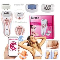 Depilador feminino sem fio profissional arranca pelo pela raiz 3 em 1 multifunção